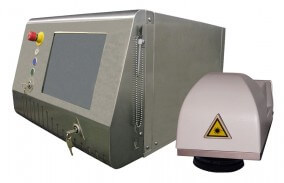 Fabrication de machines spéciales,Laser de Marquage et gravage - Décoration - Tête scanner - Es Fly - ES Laser