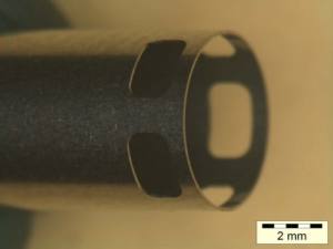 Micro-découpe de tubes et pièces cylindriques