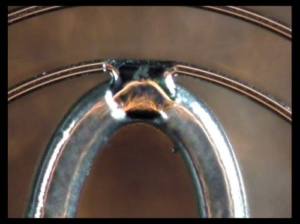 Micro-soudage de composants horlogers - Spirale Virole - Roue dentée - Ressorts